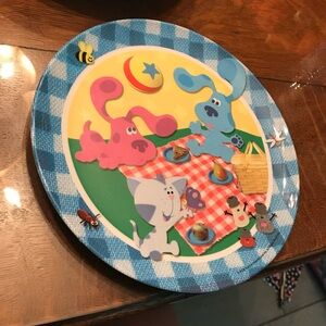 Blue’s Clues kids melamine Plate